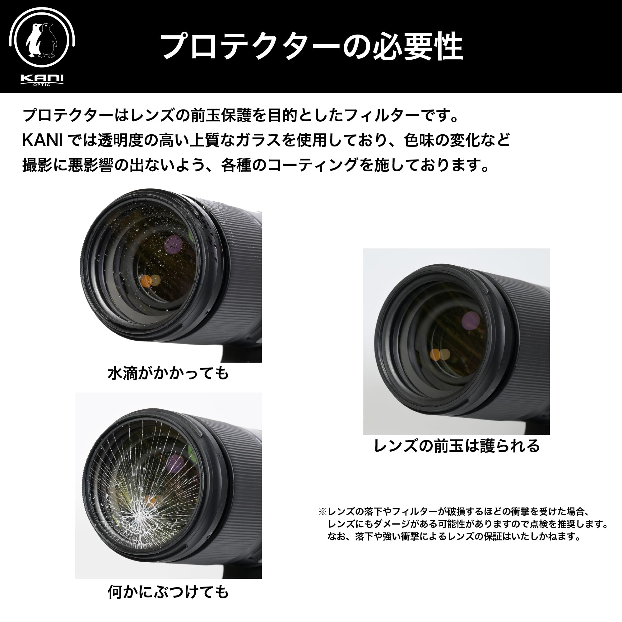 Amazon.co.jp: KANI 105mm レンズ保護フィルター HT PRO+ MC